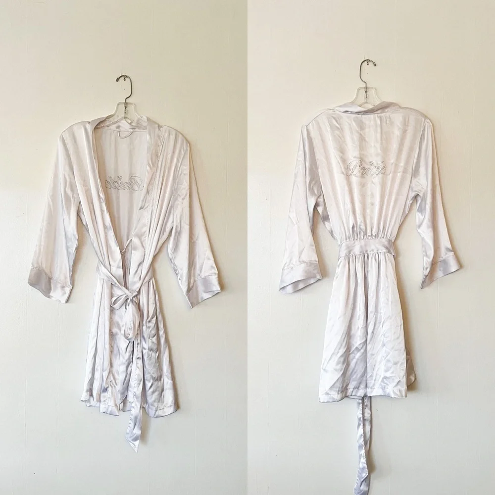 BEDAZZLED Bride Wedding Robe - Picture 1 of 6